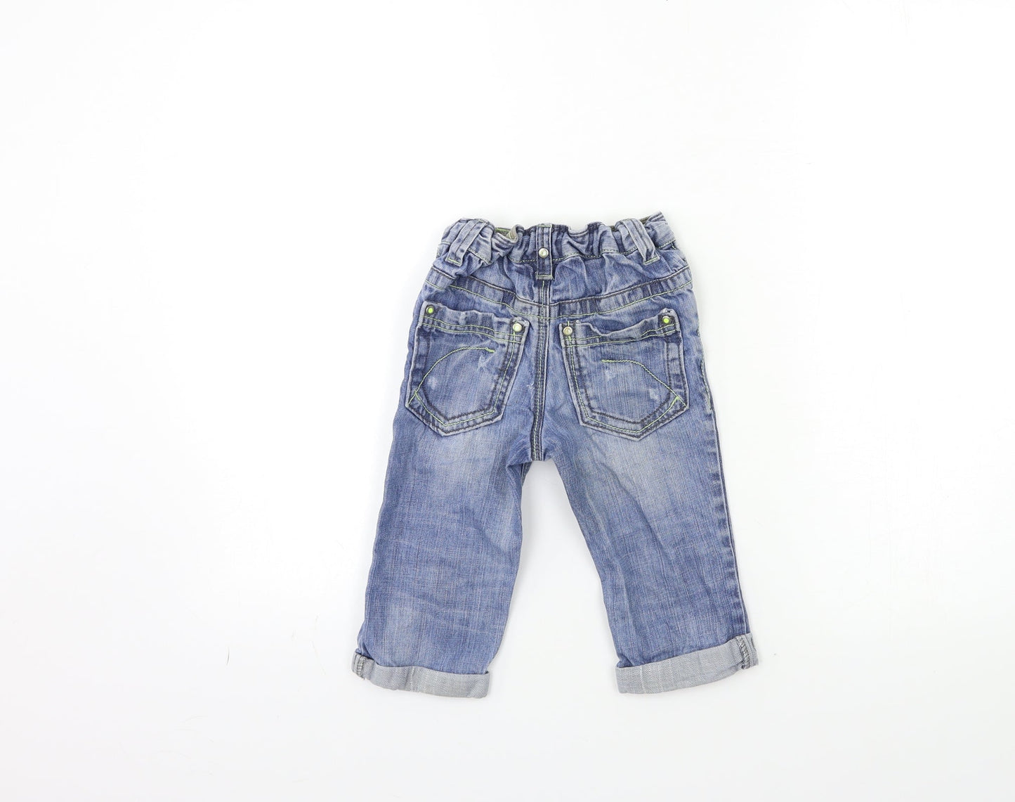 NEXT Baby Blue  Denim Snow Pants Jeans Size 12-18 Months