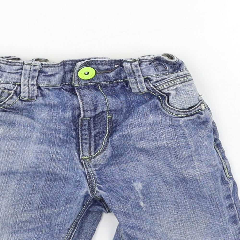 NEXT Baby Blue  Denim Snow Pants Jeans Size 12-18 Months