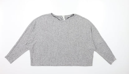 Womens UK Size XL H&M Grey Pullover Jumper