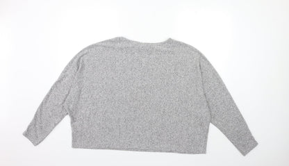 Womens UK Size XL H&M Grey Pullover Jumper