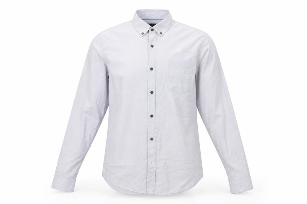 Mens UK Collar Size L Smith & Jones Smart Grey  Dress Shirt
