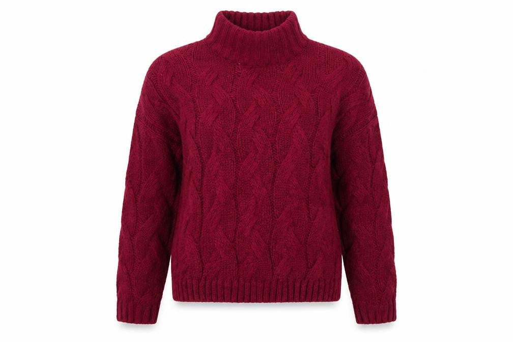 Womens UK Size 12 M&Co Pink Pullover Jumper