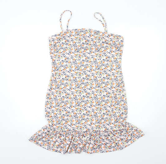 SheIn Womens Pink Floral  Mini  Size L