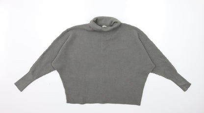 Primark Womens Grey  Knit Pullover Jumper Size 14