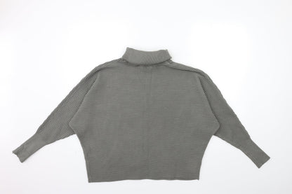 Primark Womens Grey  Knit Pullover Jumper Size 14