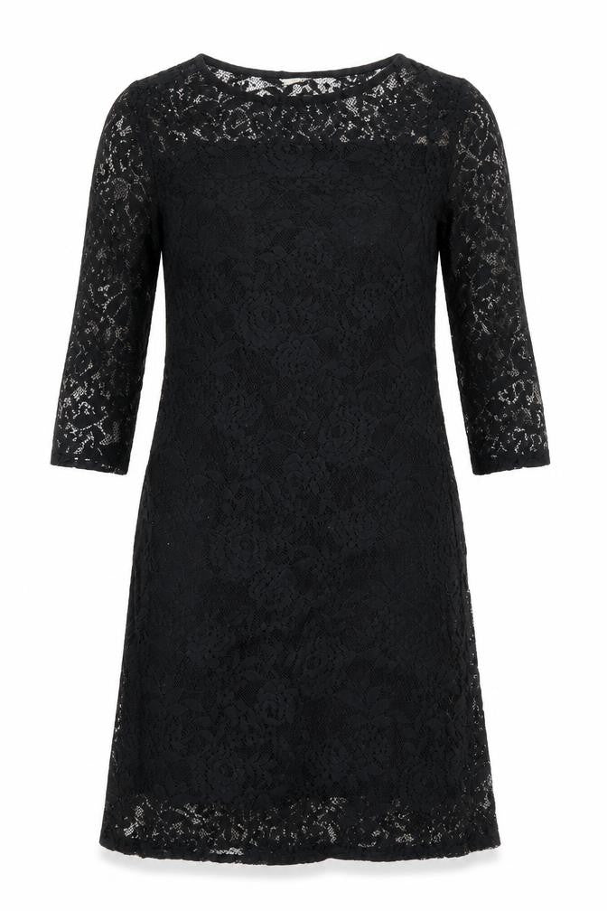 Tu Womens Black Floral  Bodycon  Size 8