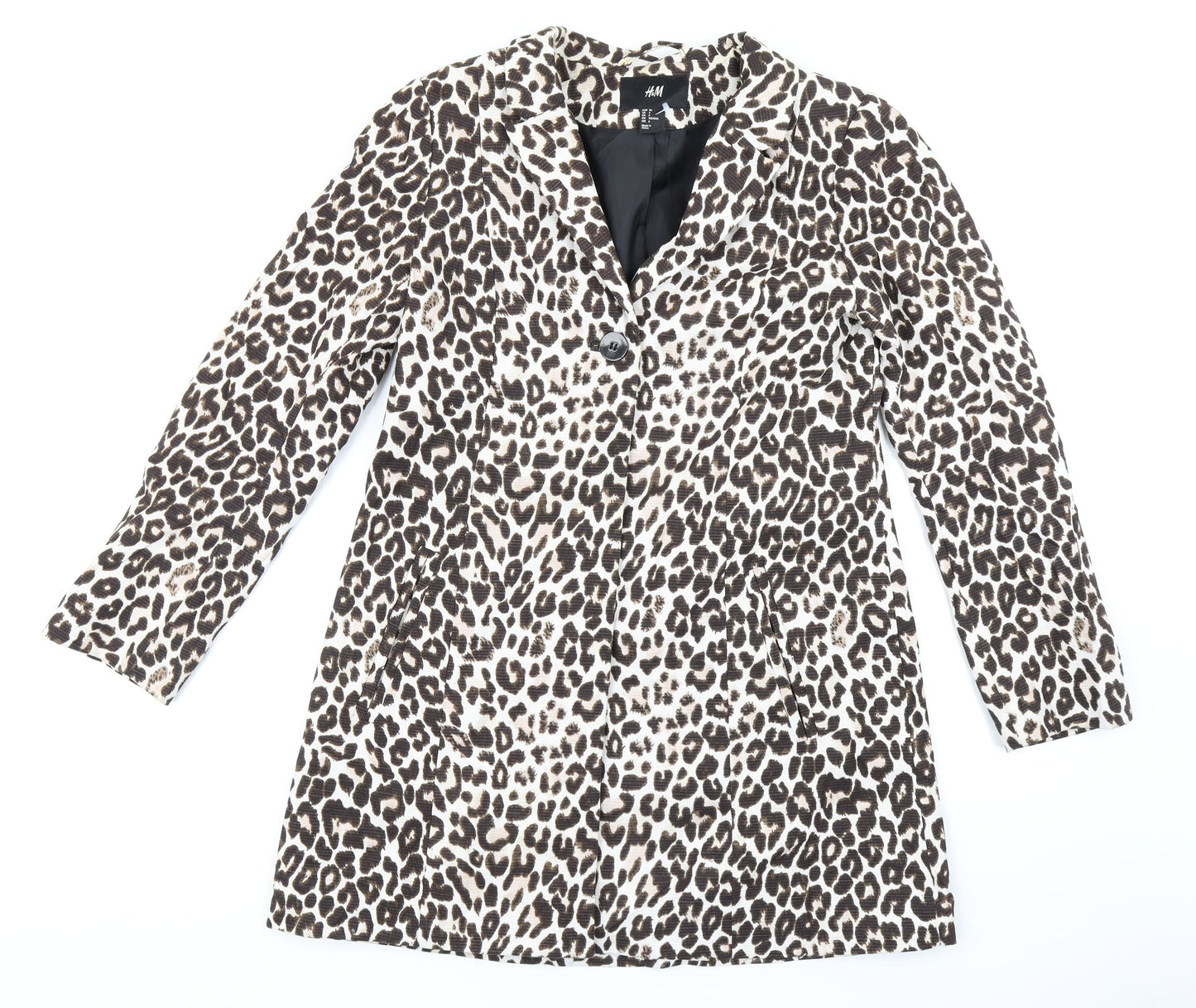 Womens UK Size 8 H&M Brown Jacket