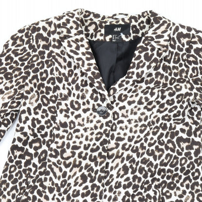 Womens UK Size 8 H&M Brown Jacket