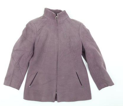 Debenhams Classic Womens Purple   Jacket  Size 10