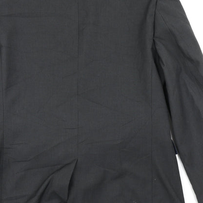 Mens UK Size 40 Topman Regular Grey Suit Jacket