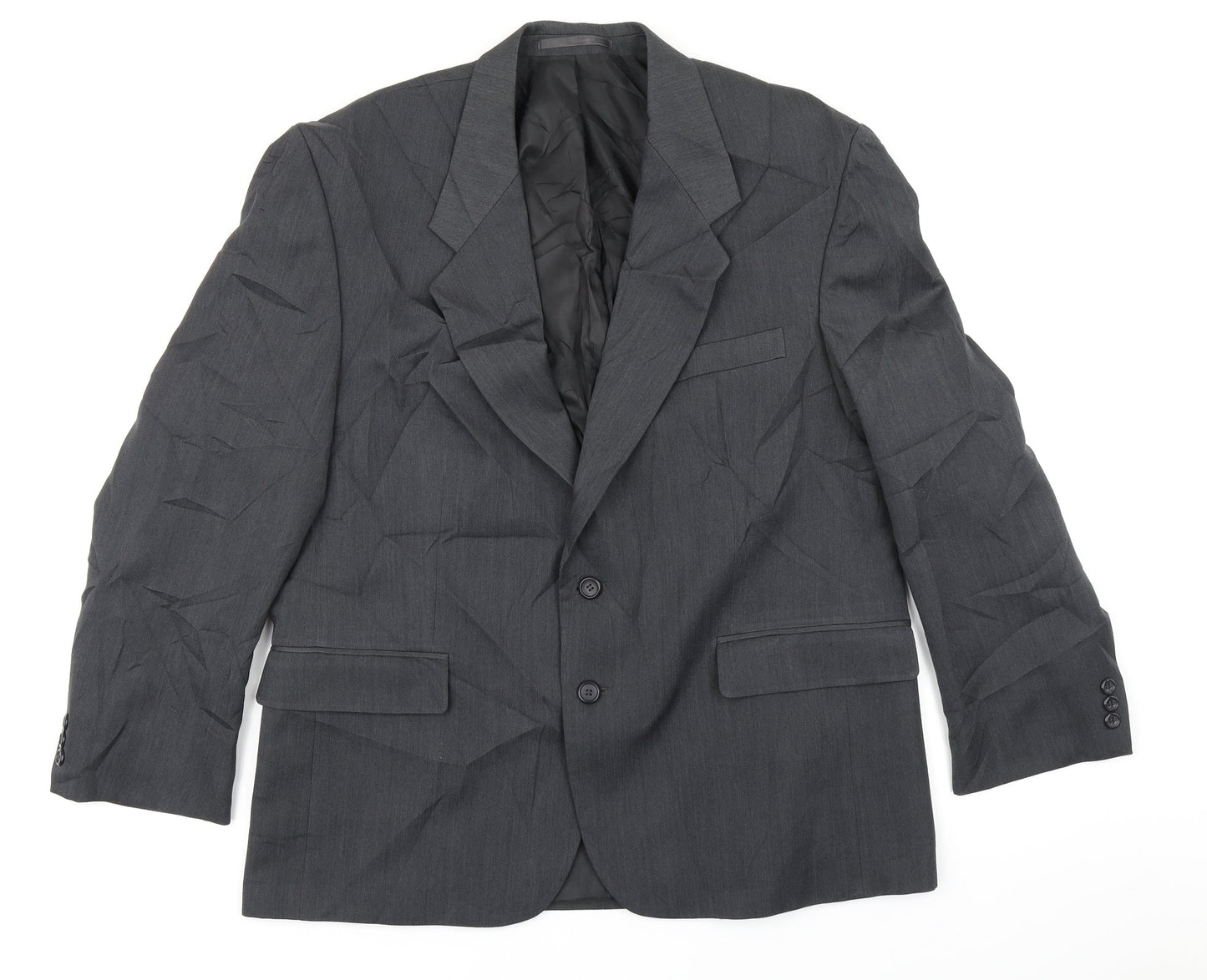 Mens UK Size 44 Burton Regular Grey Suit Jacket