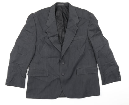 Mens UK Size 44 Burton Regular Grey Suit Jacket