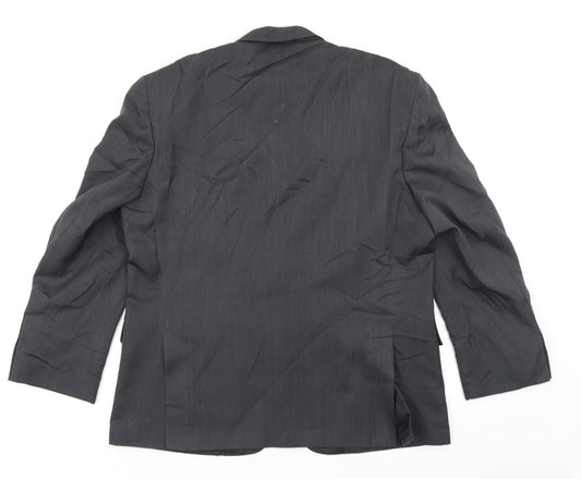 Mens UK Size 44 Burton Regular Grey Suit Jacket