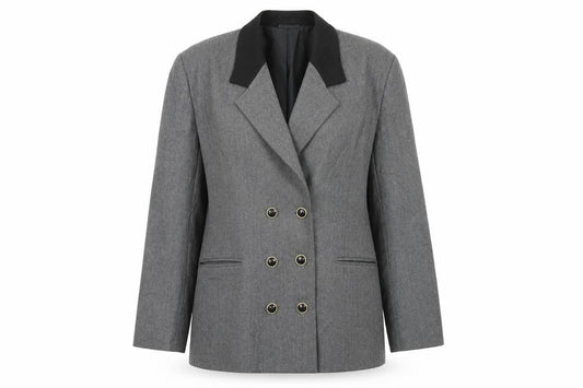 Womens UK Size 14 Country Casuals Regular Grey Blazer