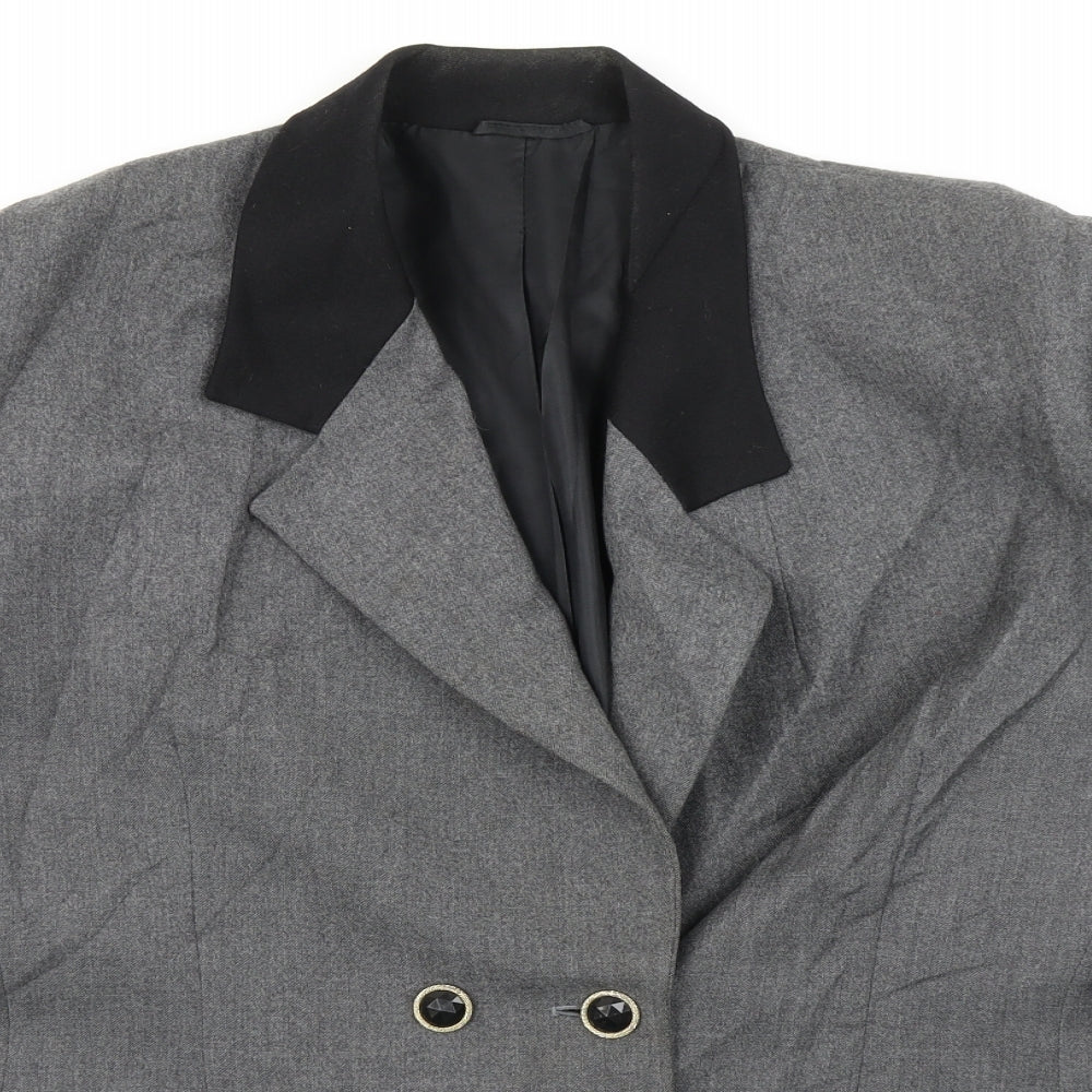 Country Casuals Womens Grey   Jacket Blazer Size 14