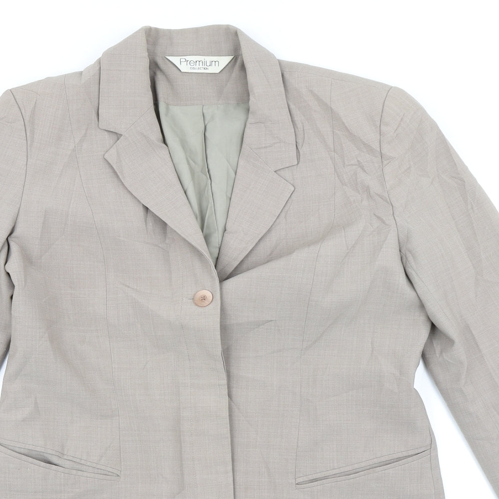 Premium Womens Brown   Jacket Blazer Size 12