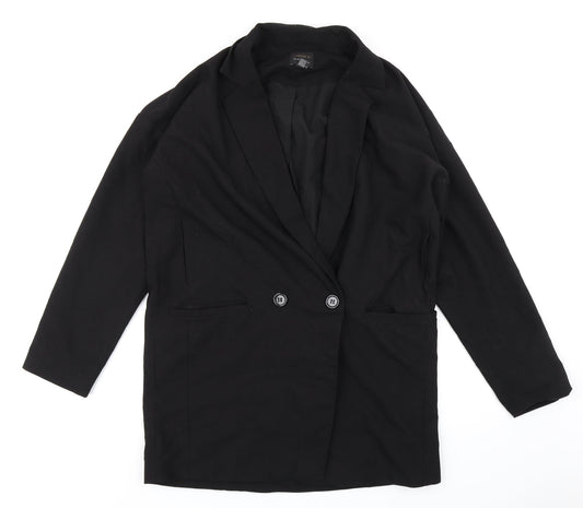 FOREVER 21 Womens Black   Jacket Blazer Size S