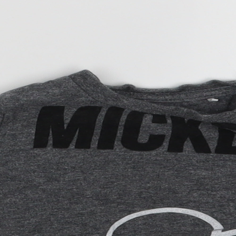 Mickey Inc Boys Grey   Pullover T-Shirt Size 9-12 Months