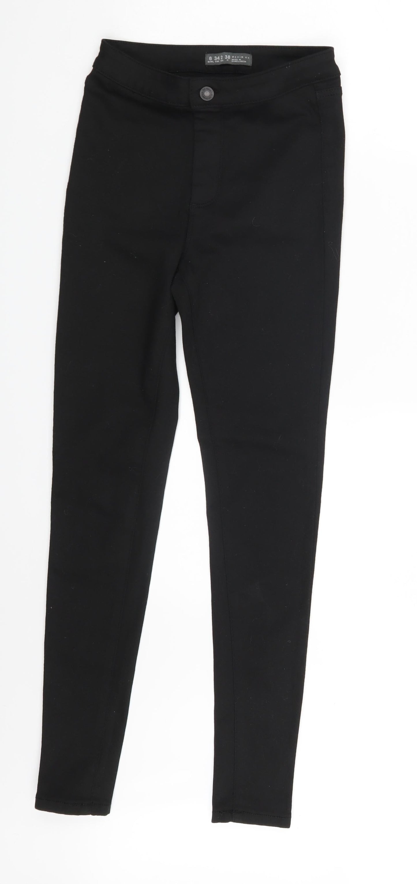 Womens UK Size 6 Denim & Co.  Jegging Black Leggings