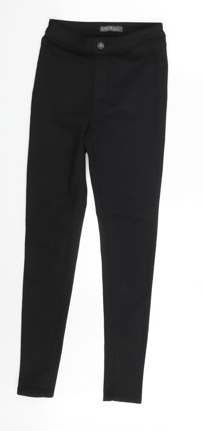 Womens UK Size 6 Denim & Co.  Jegging Black Leggings
