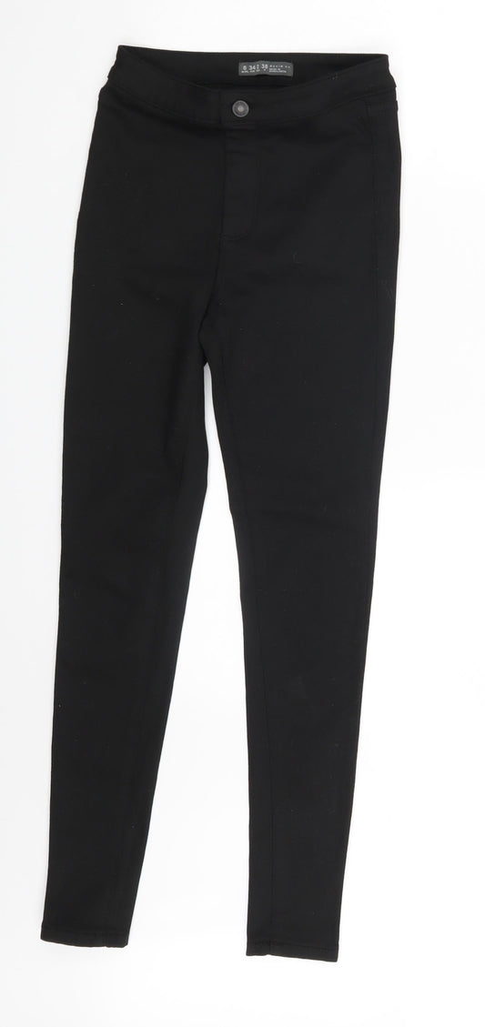 Womens UK Size 6 Denim & Co.  Jegging Black Leggings
