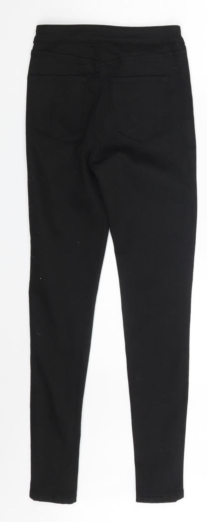 Womens UK Size 6 Denim & Co.  Jegging Black Leggings