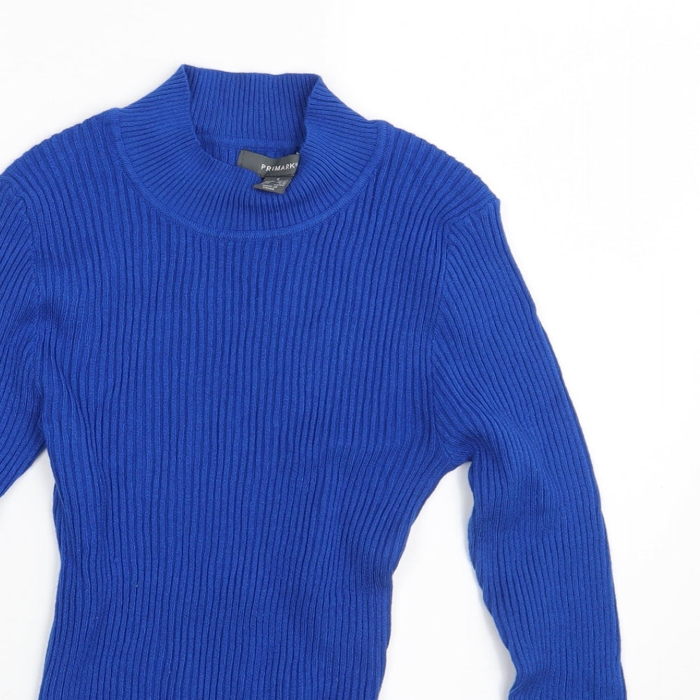 Primark Womens Blue   Pullover Jumper Size 10