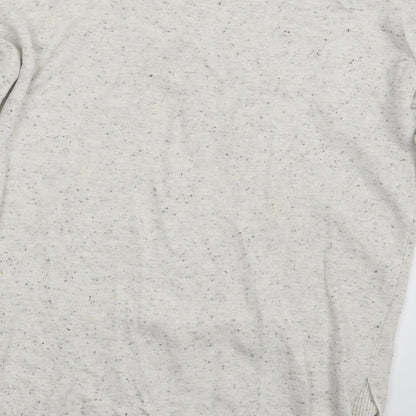 Atmosphere Womens White Polka Dot  Basic T-Shirt Size 8