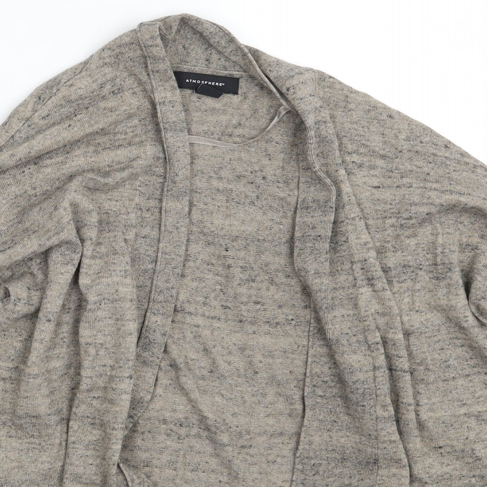 Womens UK Size 8 Atmosphere Brown Cardigan Jumper