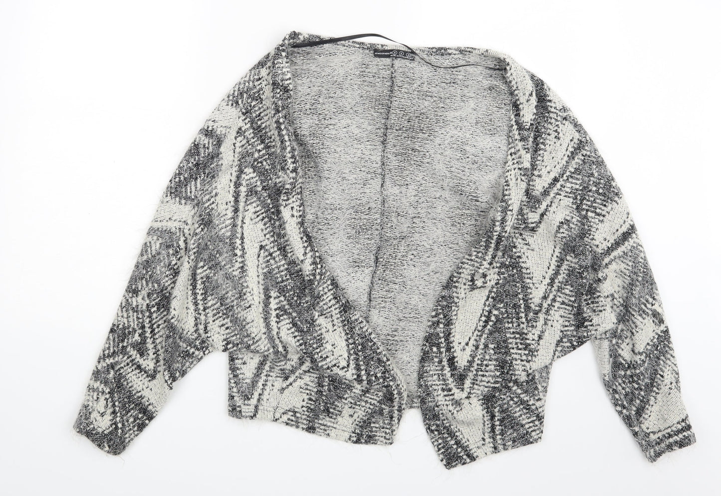 Womens UK Size S Atmosphere Multicoloured Cape Jumper