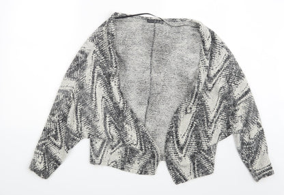 Womens UK Size S Atmosphere Multicoloured Cape Jumper