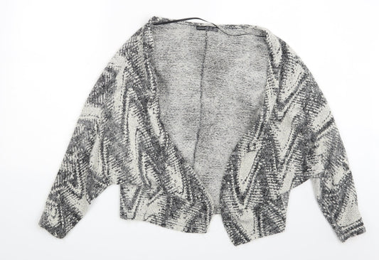Womens UK Size S Atmosphere Multicoloured Cape Jumper