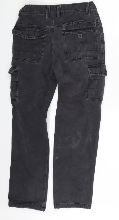 Aowofs Mens Grey   Straight Jeans Size 30 in L27 in