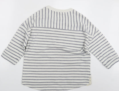 George Womens Multicoloured Striped  Pullover Jumper Size 14