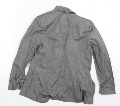 New Look Womens Grey   Jacket Blazer Size 12