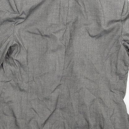 New Look Womens Grey   Jacket Blazer Size 12