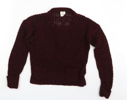 George Womens Purple   Pullover Jumper Size 10