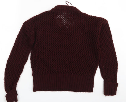 George Womens Purple   Pullover Jumper Size 10