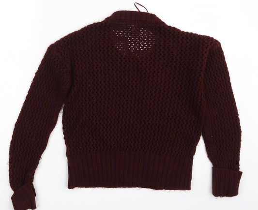 George Womens Purple   Pullover Jumper Size 10