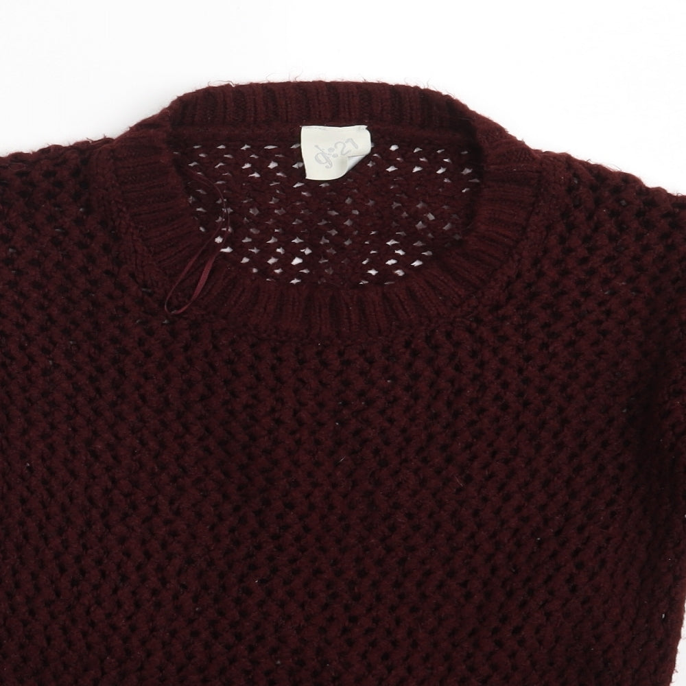 George Womens Purple   Pullover Jumper Size 10