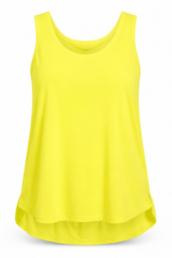 Womens UK Size M H&M Yellow Camisole Blouse