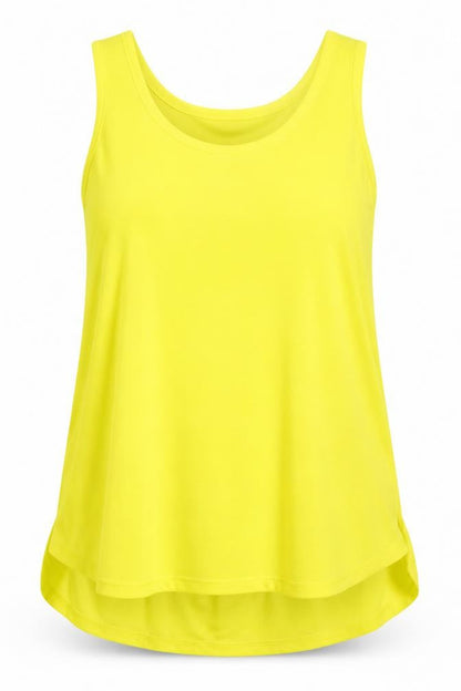 Womens UK Size M H&M Yellow Camisole Blouse