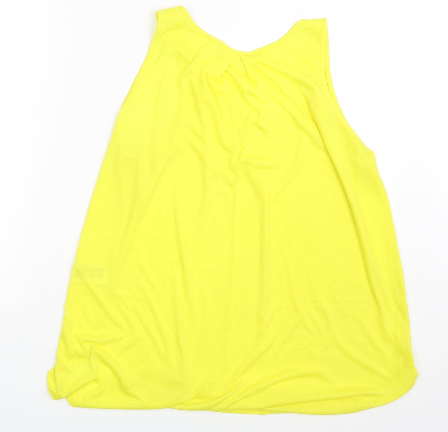 Womens UK Size M H&M Yellow Camisole Blouse