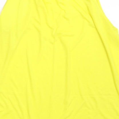 Womens UK Size M H&M Yellow Camisole Blouse