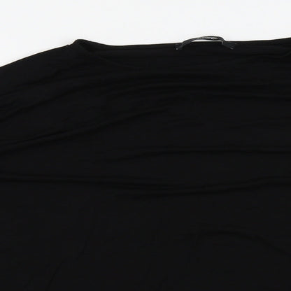 George Womens Black Colourblock  Basic Polo Size 12