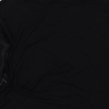 George Womens Black Colourblock  Basic Polo Size 12