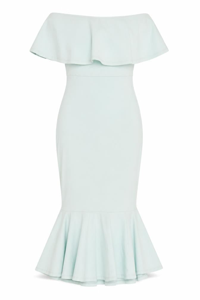 ASOS Womens Blue Colourblock  A-Line  Size 6