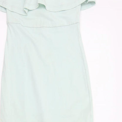 ASOS Womens Blue Colourblock  A-Line  Size 6