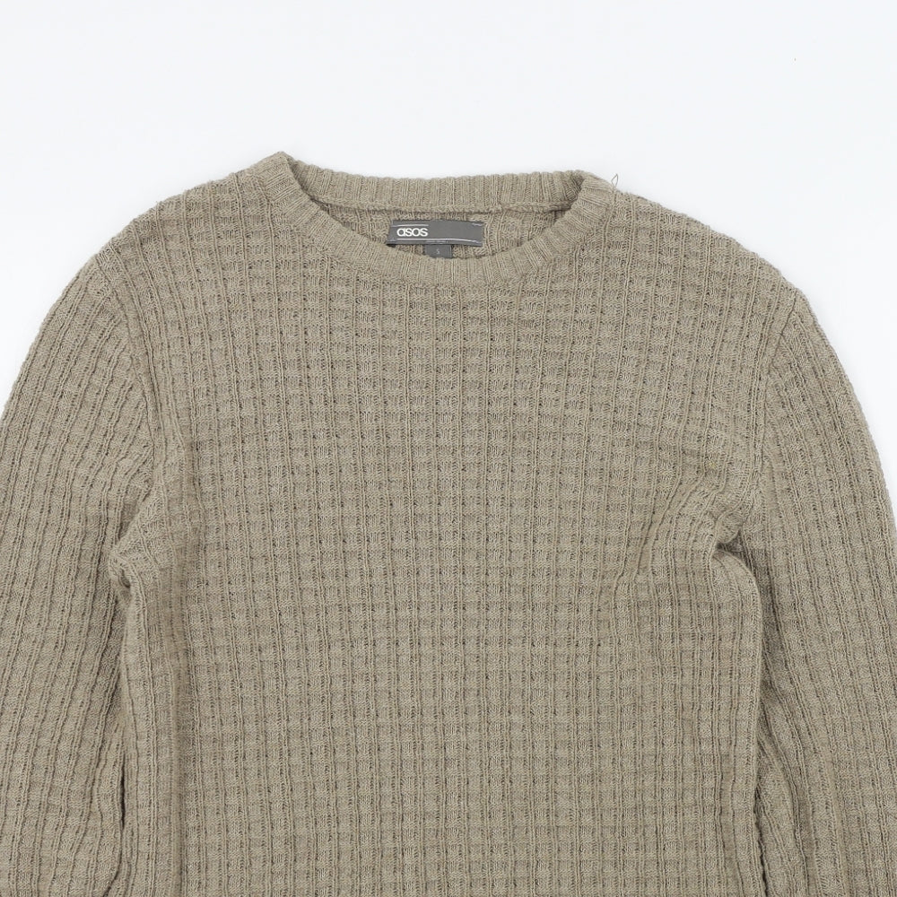 ASOS Womens Brown   Pullover Jumper Size S