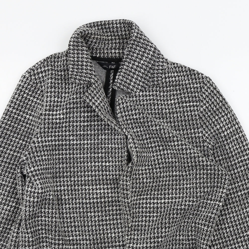 F&F Womens Black   Jacket  Size 10